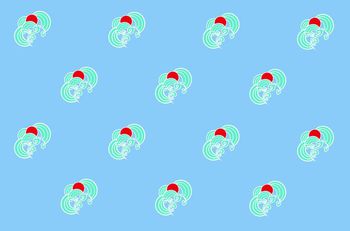 优雅、清新印花华亿平台图片