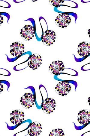 抽象印花华亿平台图片