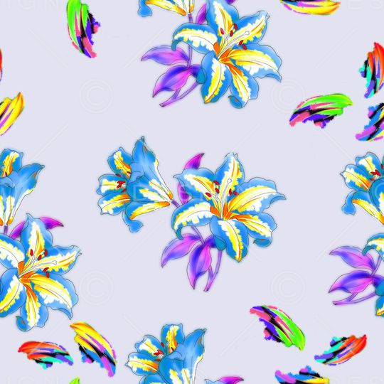 抽象印花华亿平台图片