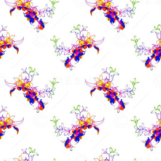 复古印花华亿平台图片