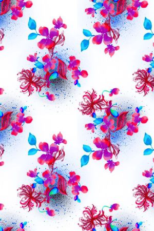 抽象印花华亿平台图片