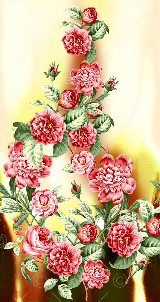 彩色渐变印花华亿平台图片