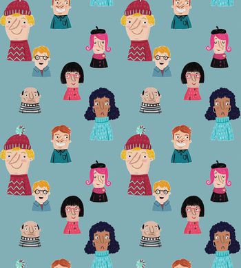 441421-时尚趣味插画小人华亿平台