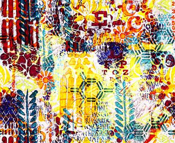 441459-质感几何图案涂鸦手绘油画肌理拼贴组