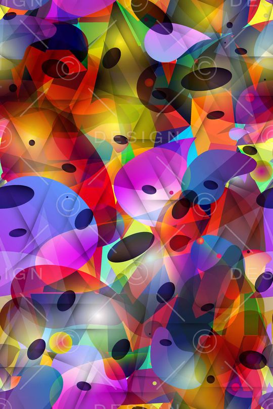 抽象印花华亿平台图片