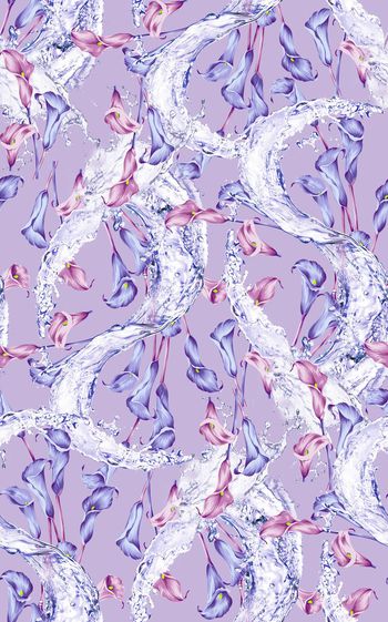 441594-时尚创意冰美人马蹄莲花卉组合