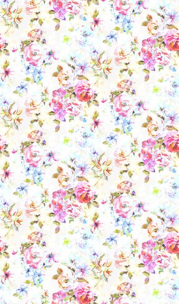 441707-手绘水彩清新 花卉