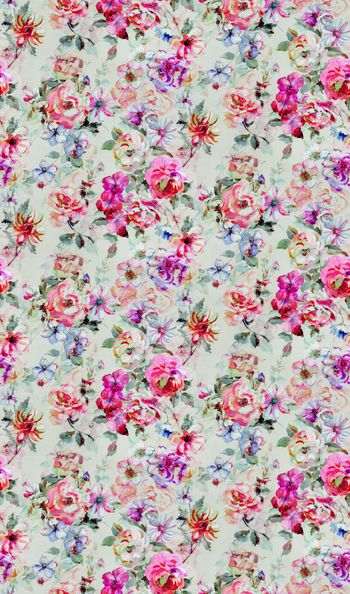 441708-手绘水彩清新 花卉