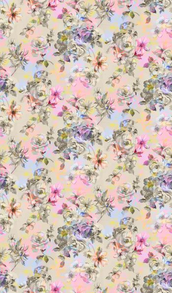 441709-手绘水彩清新 花卉