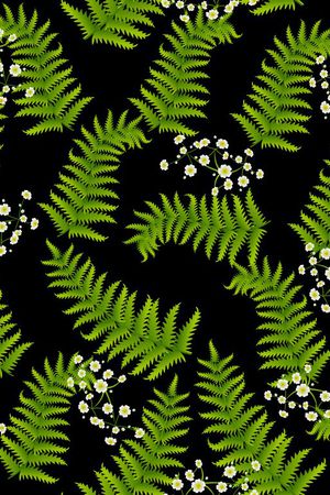 热带雨林印花华亿平台图片