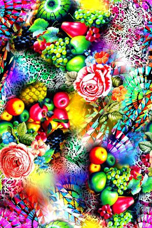 时尚印花华亿平台图片