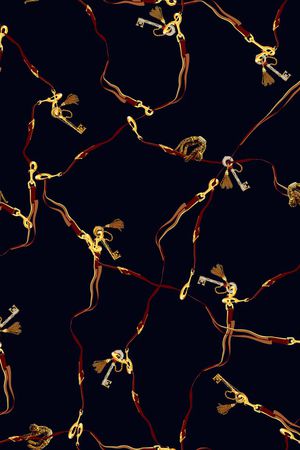 欧式宫廷风素材印花华亿平台图片