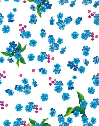 441838-蓝色小碎花