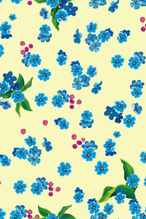 小碎花印花华亿平台图片