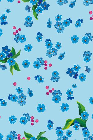 小碎花印花华亿平台图片