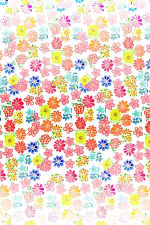 碎花世界印花华亿平台图片