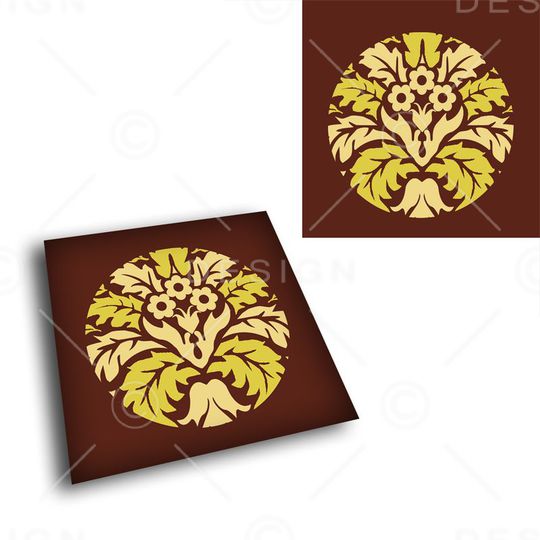 花卉图案印花华亿平台图片