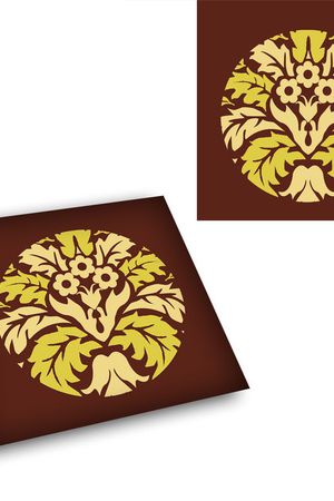 花卉图案印花华亿平台图片