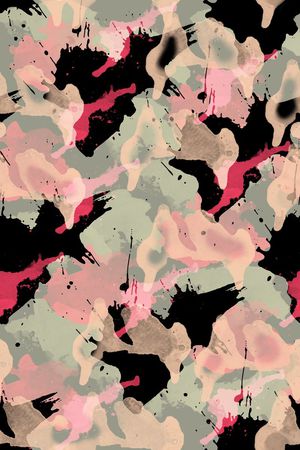 笔触印花华亿平台图片