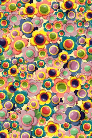 抽象印花华亿平台图片