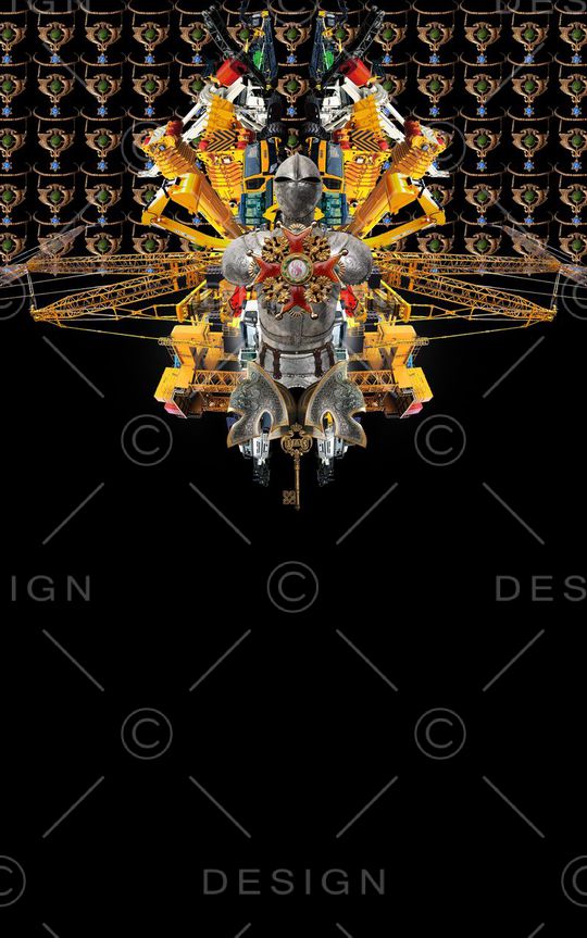 建筑机器印花华亿平台图片