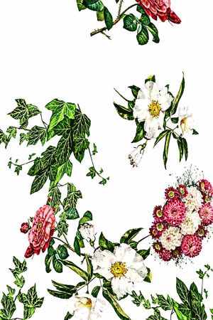 淡雅印花华亿平台图片