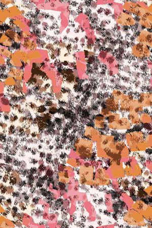 豹纹印花华亿平台图片