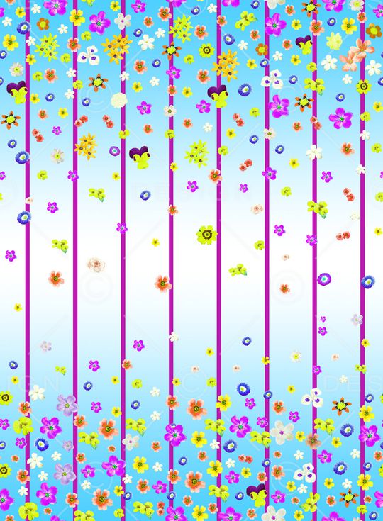 欧式渐变小碎花印花华亿平台图片