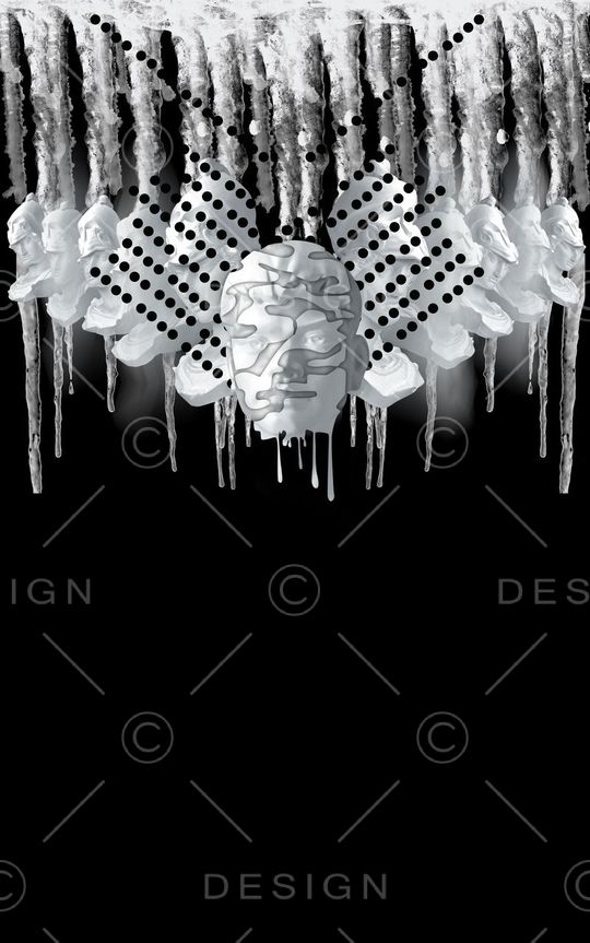 冰柱印花华亿平台图片