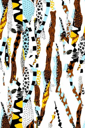 趣味几何印花华亿平台图片