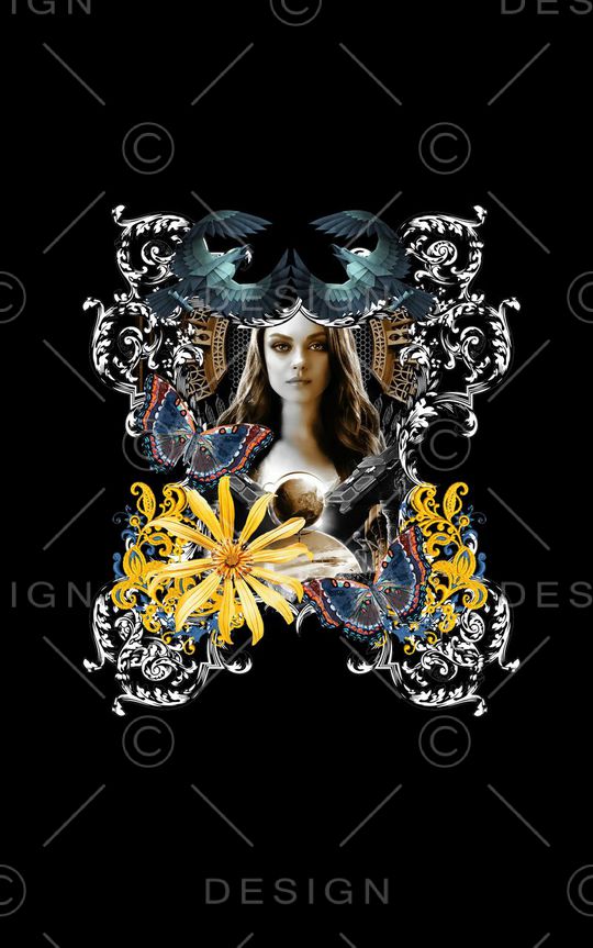 定位美女印花华亿平台图片