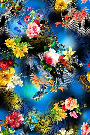 时尚印花华亿平台图片