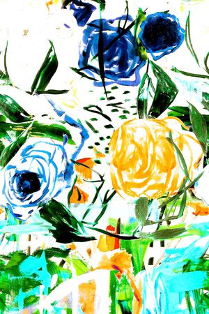 手绘印花华亿平台图片