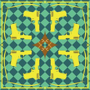 复古印花华亿平台图片