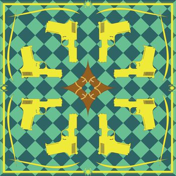 复古印花华亿平台图片