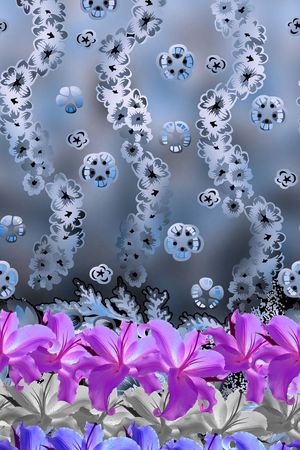 定位花印花华亿平台图片