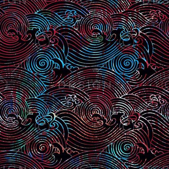 复古印花华亿平台图片