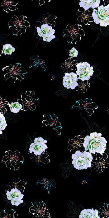 时尚简易印花华亿平台图片