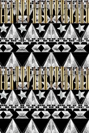 几何数码印花华亿平台图片