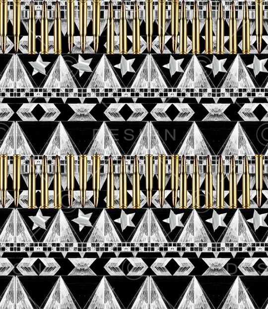 几何数码印花华亿平台图片