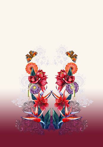 对称印花华亿平台图片