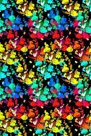 五彩印花华亿平台图片