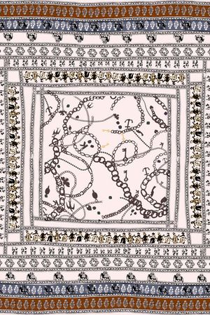 复古印花华亿平台图片