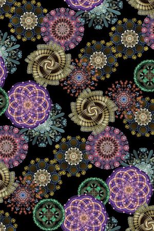 抽象个性印花华亿平台图片