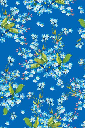 小碎花印花华亿平台图片