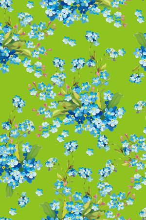 小碎花印花华亿平台图片