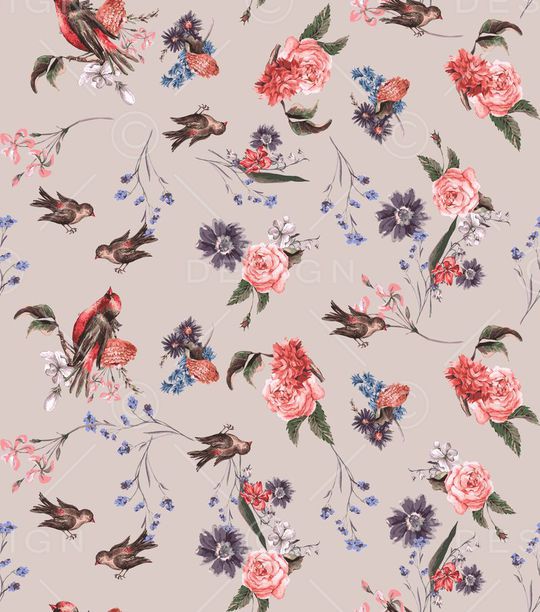 复古印花华亿平台图片