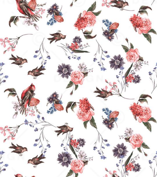 复古印花华亿平台图片