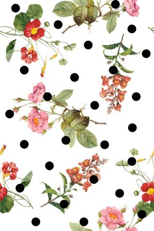 小清新印花华亿平台图片