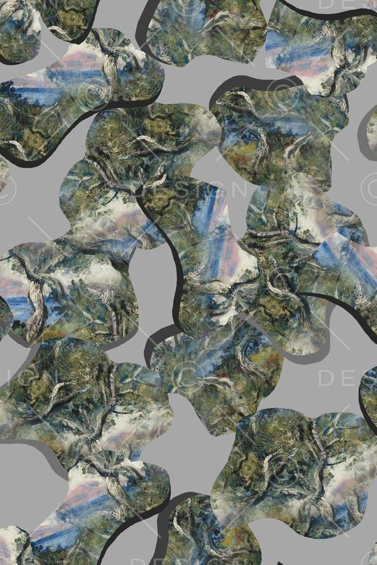 迷彩印花华亿平台图片